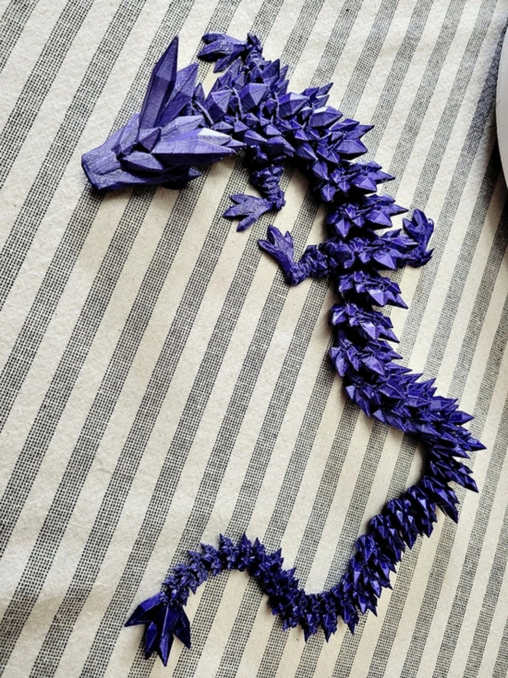 Articulated Crystal Dragon Purple